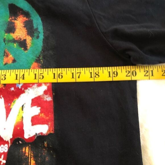 Bella + Canvas Black “You Can’t Always Get What You Want” Graphic T Shirt - Picture 6 of 9